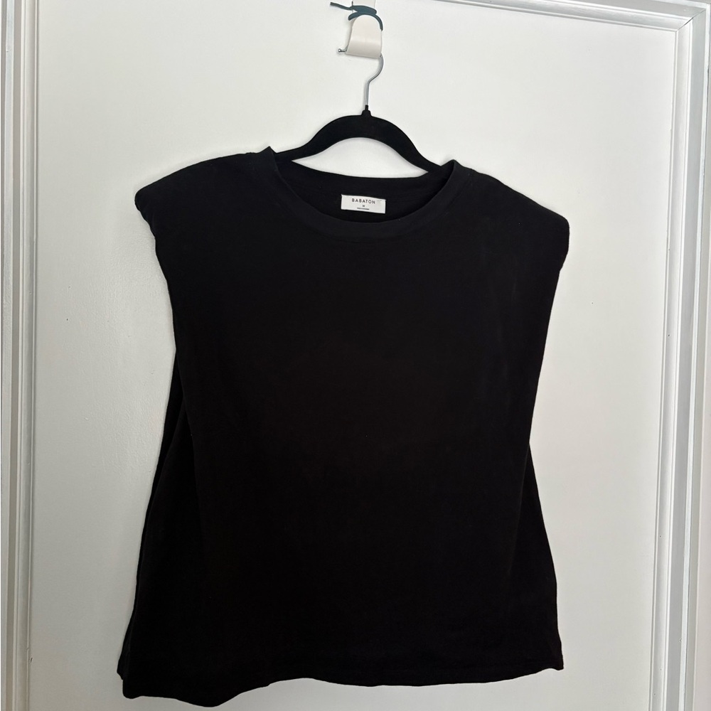 Black Sleeveless Top
